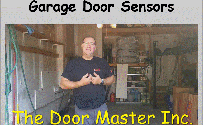 The Door Master DIY video- garage door Sensor malfunctions and repair