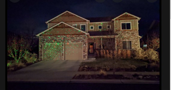 Garage door holiday Projector-lights  | The Door Master
